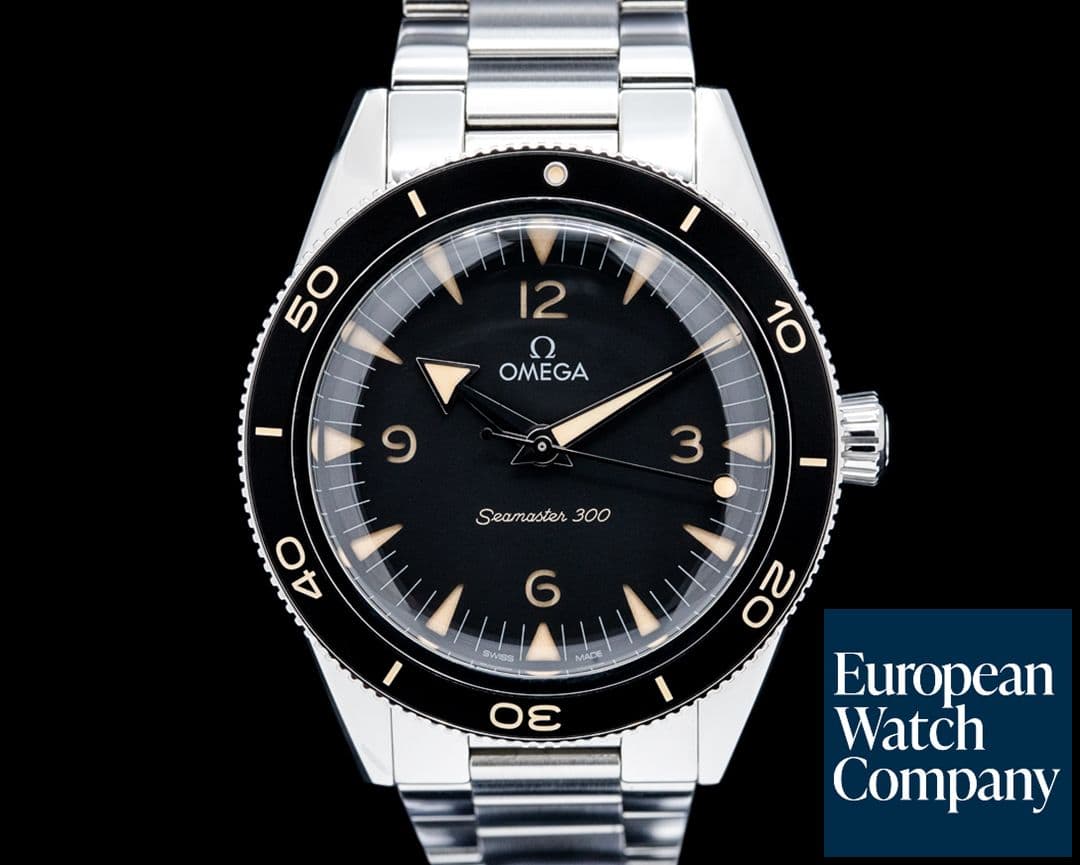 Image of Omega Seamaster 300M SS Black Dial