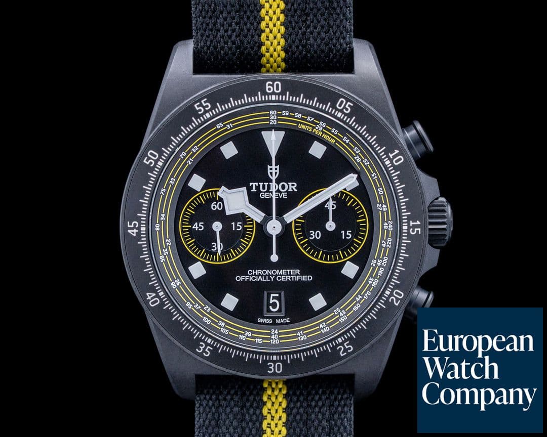 Image of Tudor 25827KNJN Pelagos FXD Chrono Yellow Carbon Composite Black Dial 2025