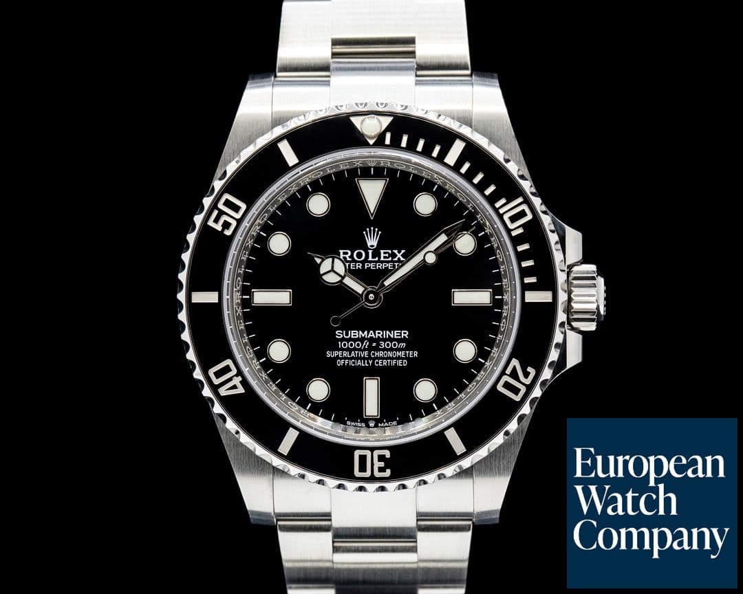 Image of Rolex 124060 Submariner No Date 41MM SS Black Dial
