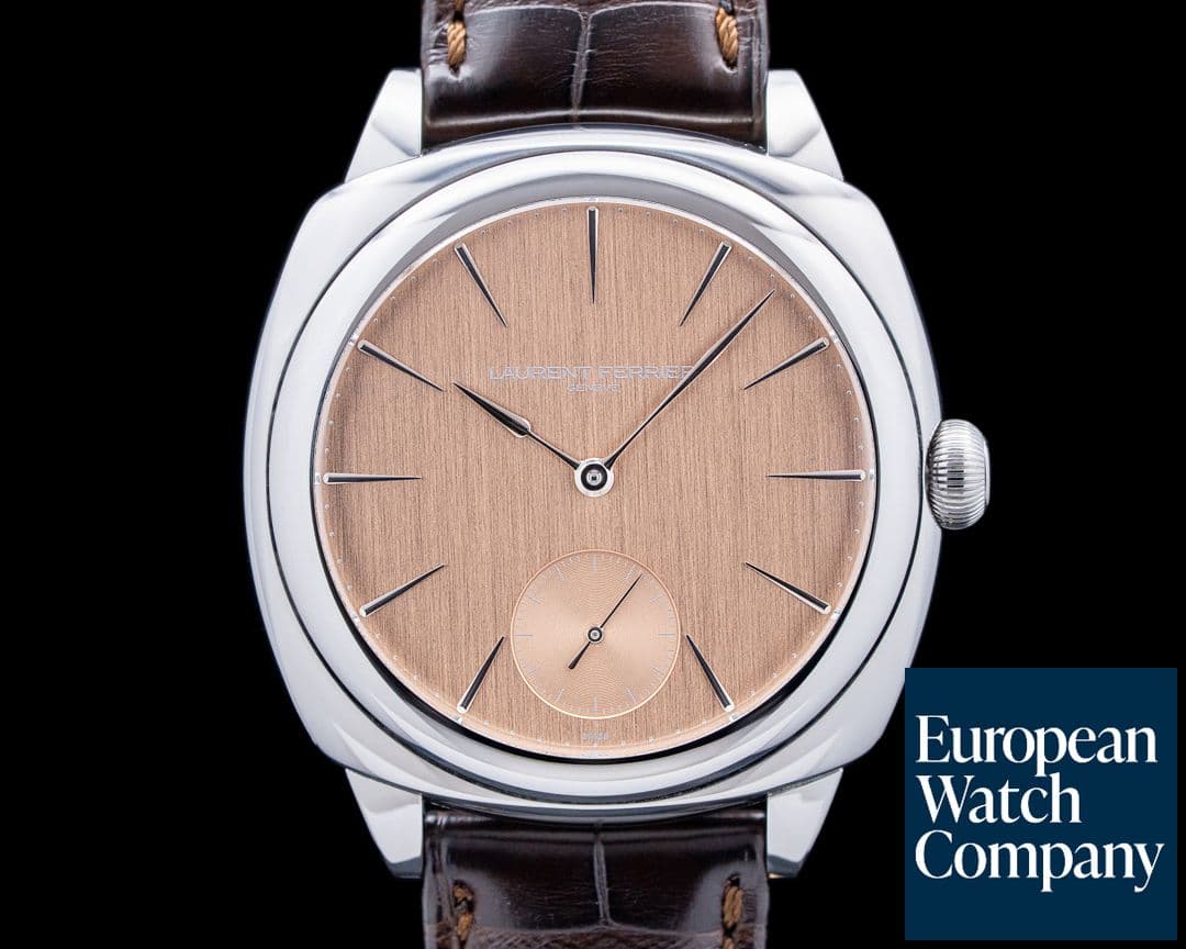 Image of Laurent Ferrier LCF013 Square Micro-Rotor Autumn SS Brown Autumn Dial