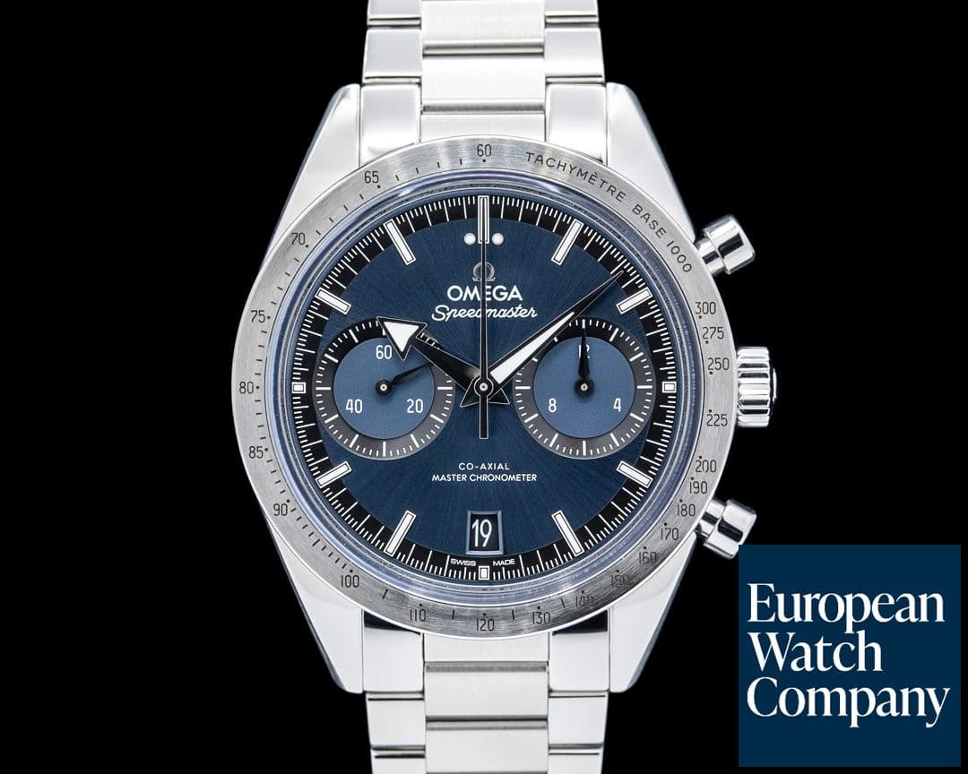 Image of Omega Speedmaster 57 SS Blue Dial