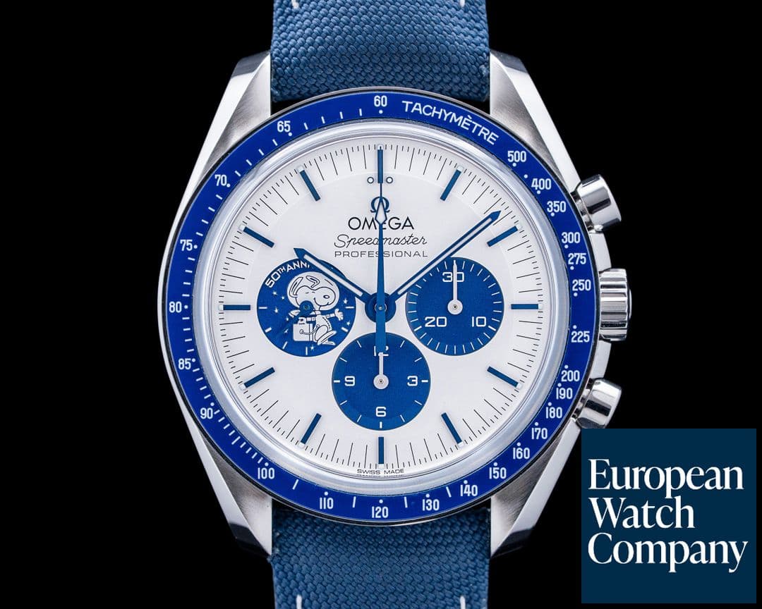 Image of Omega Speedmaster Professional Silver Snoopy Award SS Silver Dial
