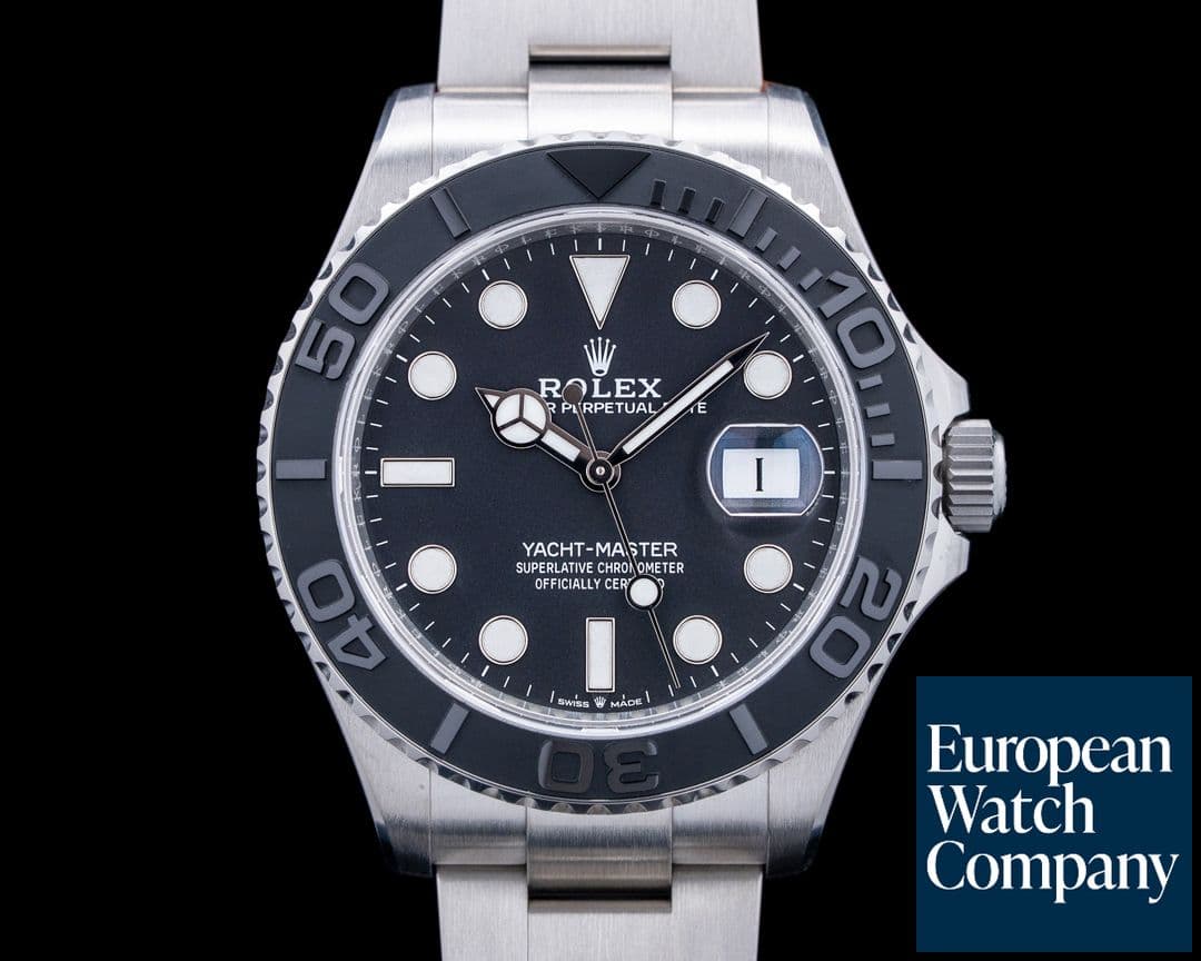 Image of Rolex 226627 Yacht-Master 42 RLX Titanium Intense Black Dial 2026