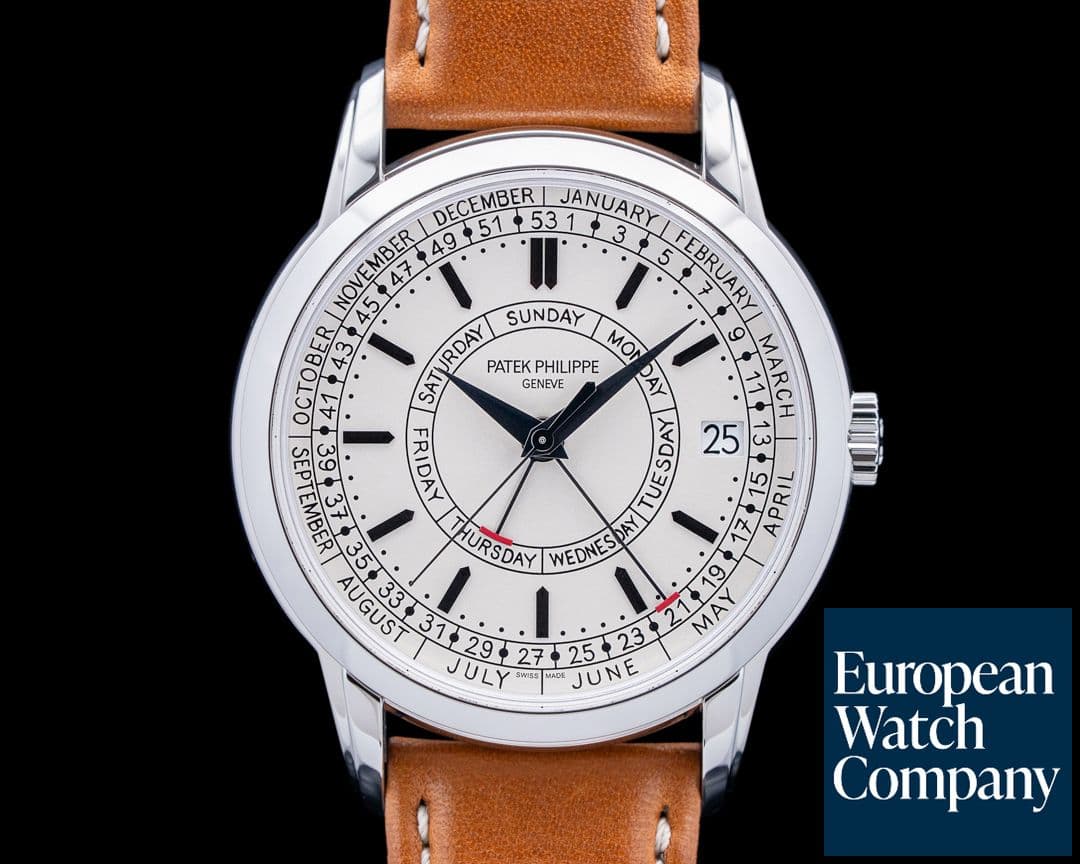 Image of Patek Philippe 5212A Calatrava Weekly Calendar SS Silver Dial
