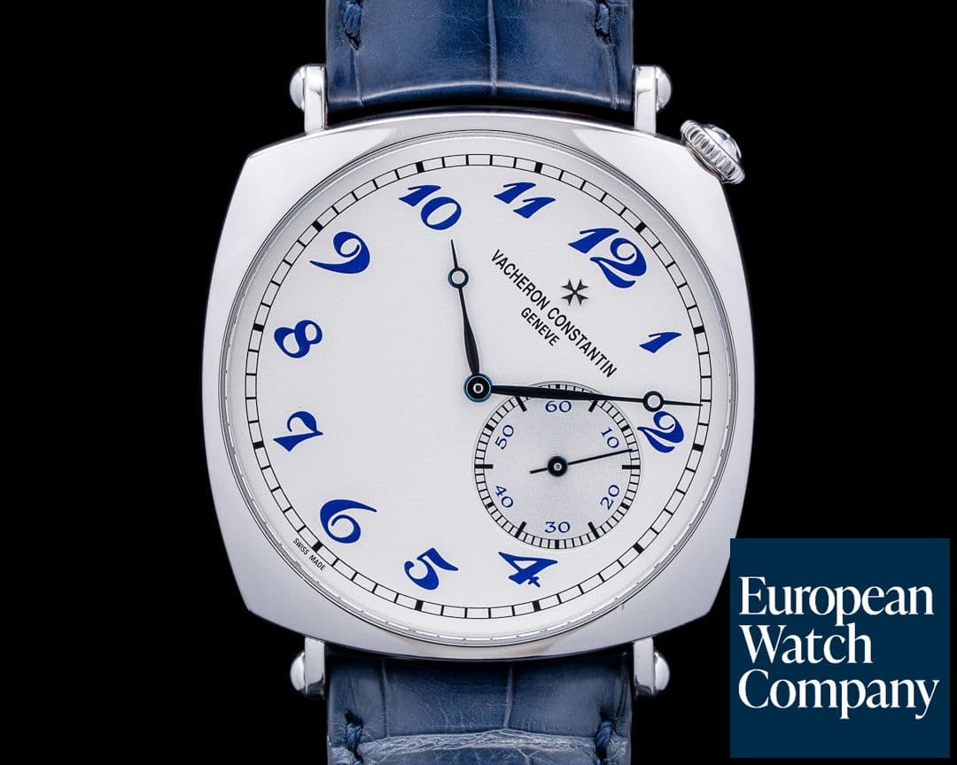 Image of Vacheron Constantin Historiques American 1921 Platinum Silver Dial Blue Numerals RARE