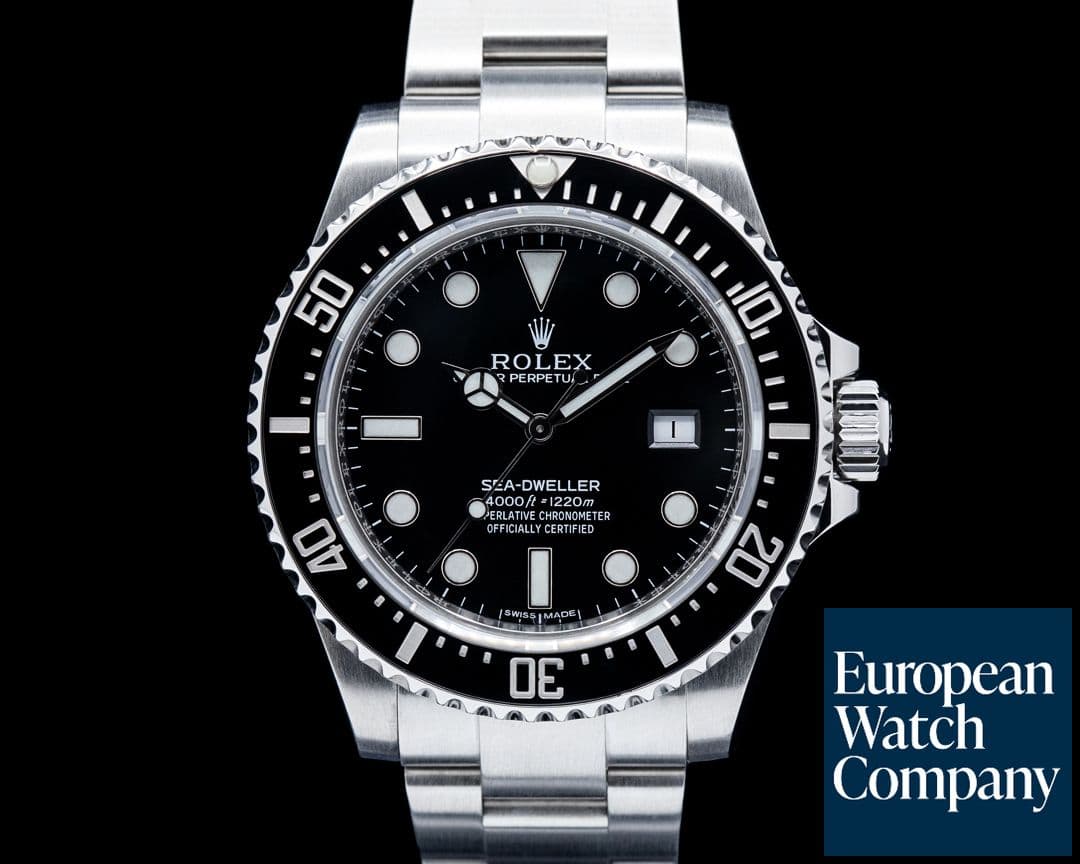 Image of Rolex 116600 Sea-Dweller SS Black Dial