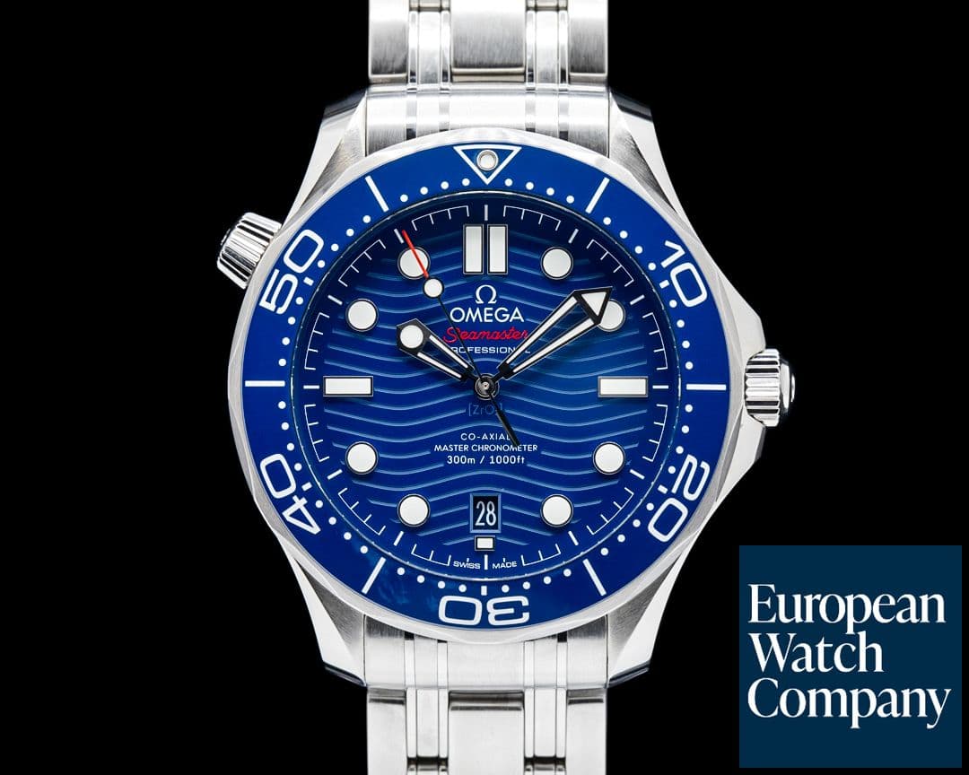 Image of Omega Seamaster Diver 300M 42MM SS Blue Dial 2025