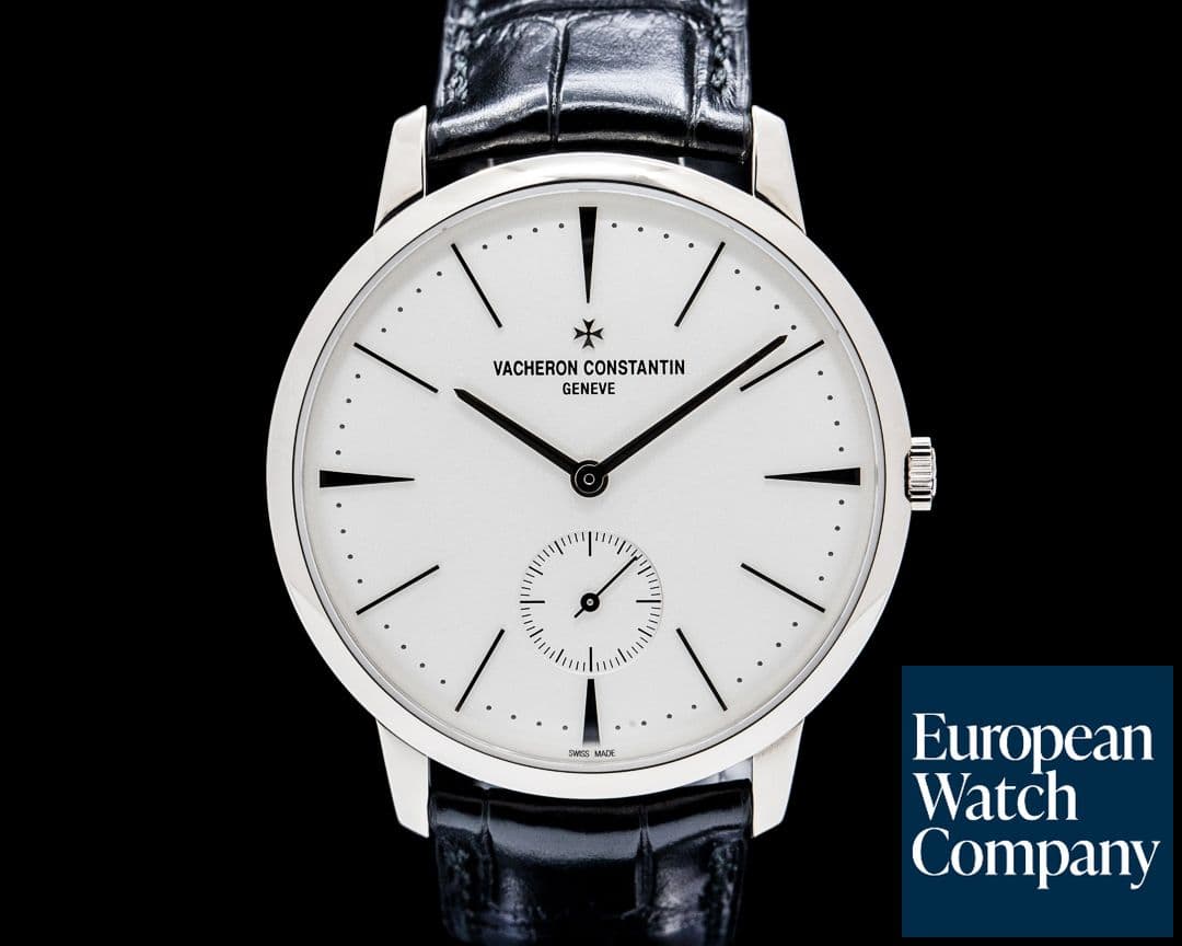 Image of Vacheron Constantin 1110U Patrimony Manual 18K White Gold Silver Dial
