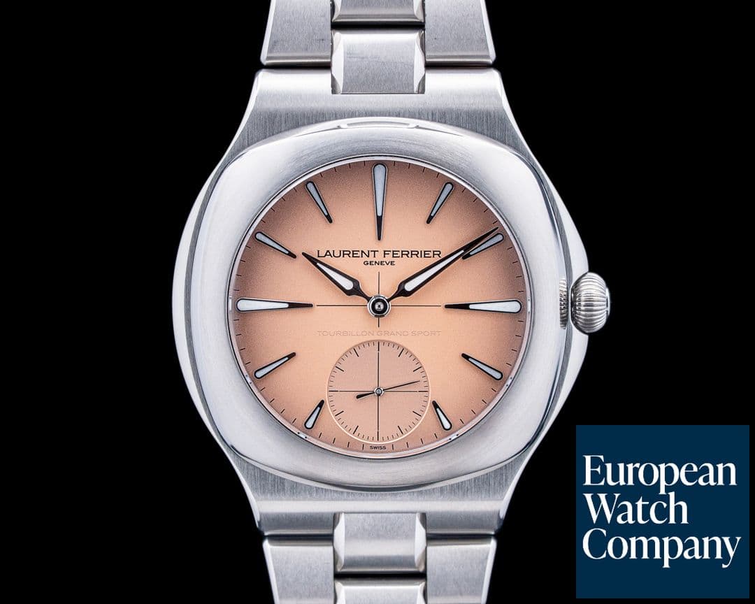 Image of Laurent Ferrier LCF044 Grand Sport Tourbillon "Pursuit" Titanium Salmon Dial 2026