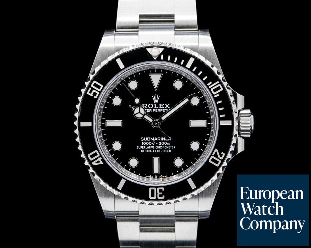 Image of Rolex 124060 Submariner No Date 41MM SS Black Dial 2025