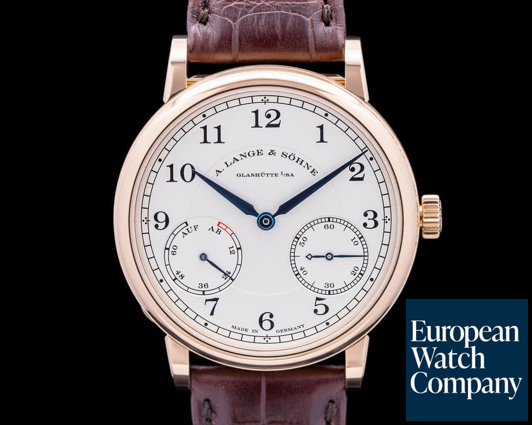 Image of A. Lange & Söhne 1815 Up Down "Suarez Edition" 18K Rose Gold Silver Dial LIMITED