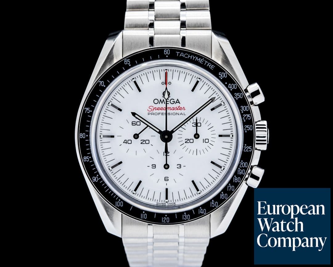 Image of Omega Speedmaster Moonwatch Professional SS White Dial 2025