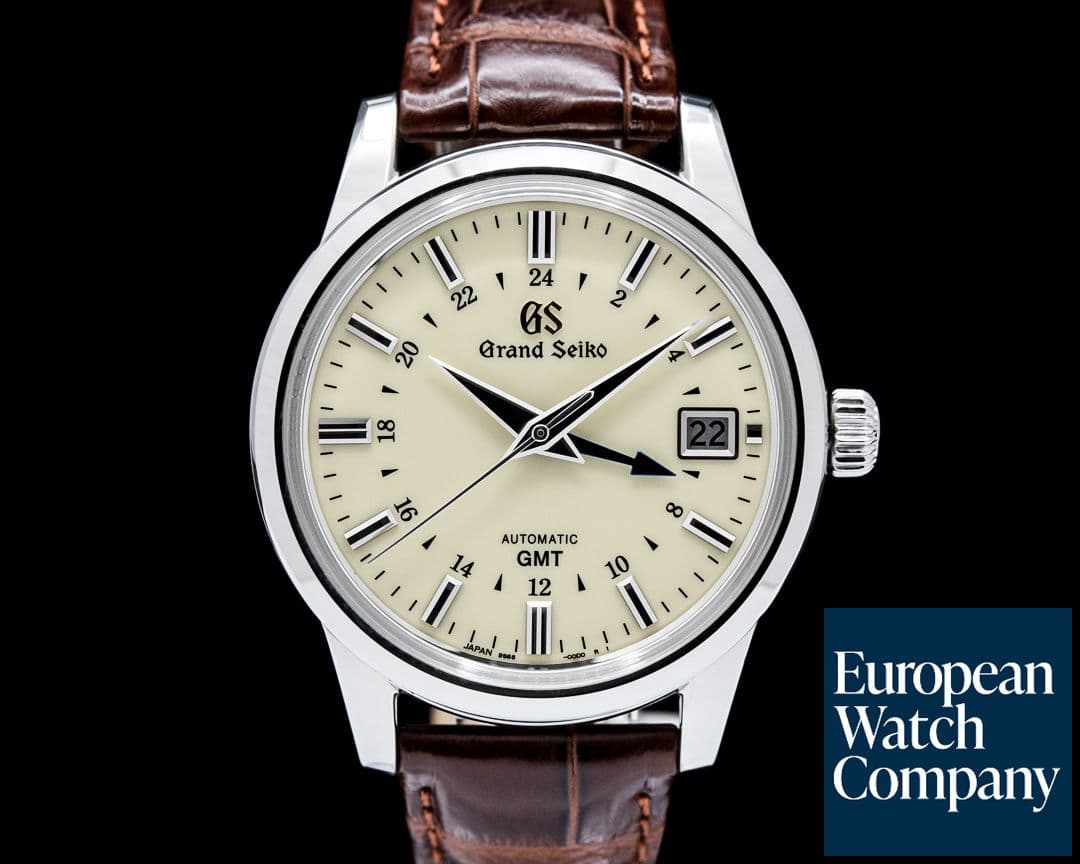 Image of Grand Seiko SBGM221 Elegance GMT SS Cream Dial