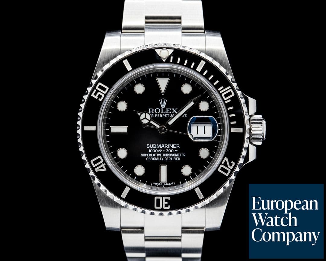 Image of Rolex 116610LN Submariner Date Oystersteel Black Dial
