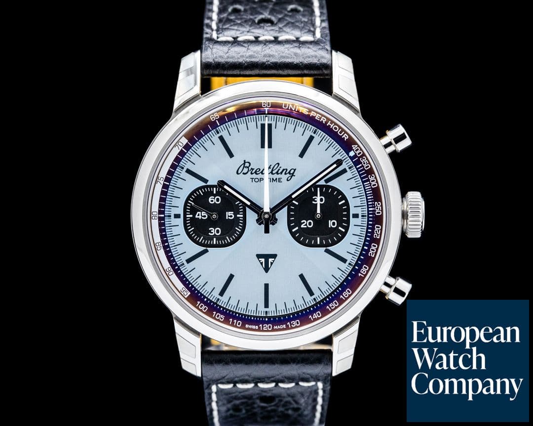 Image of Breitling AB01764A1C1X1 Top Time B01 Triumph SS Ice Blue Dial