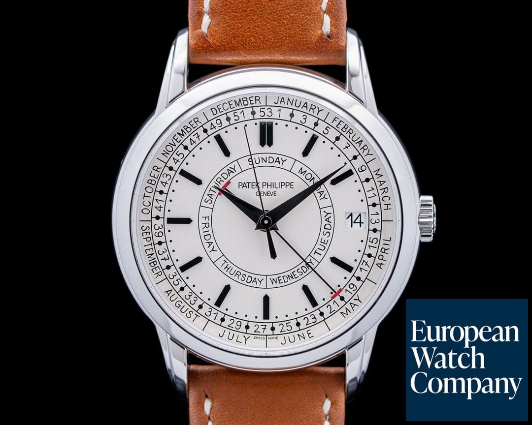 Image of Patek Philippe 5212A Calatrava Weekly Calendar SS Silver Dial