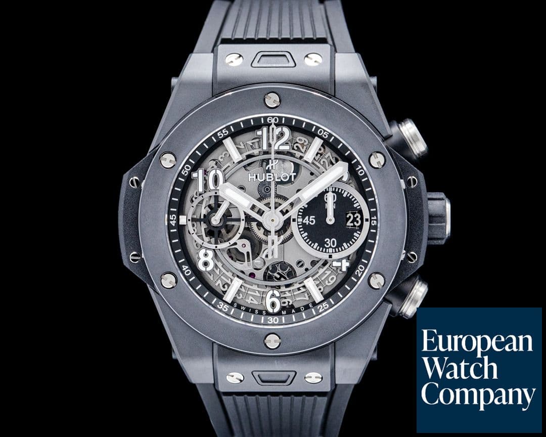 Image of Hublot 441 Big Bang Unico Black Magic Ceramic Skeleton