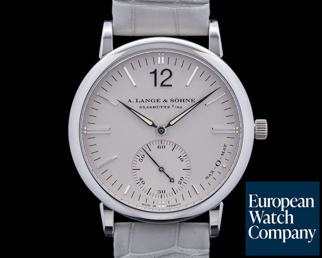 Image of A. Lange & Söhne 301.025 Langematik Platinum Silver Dial