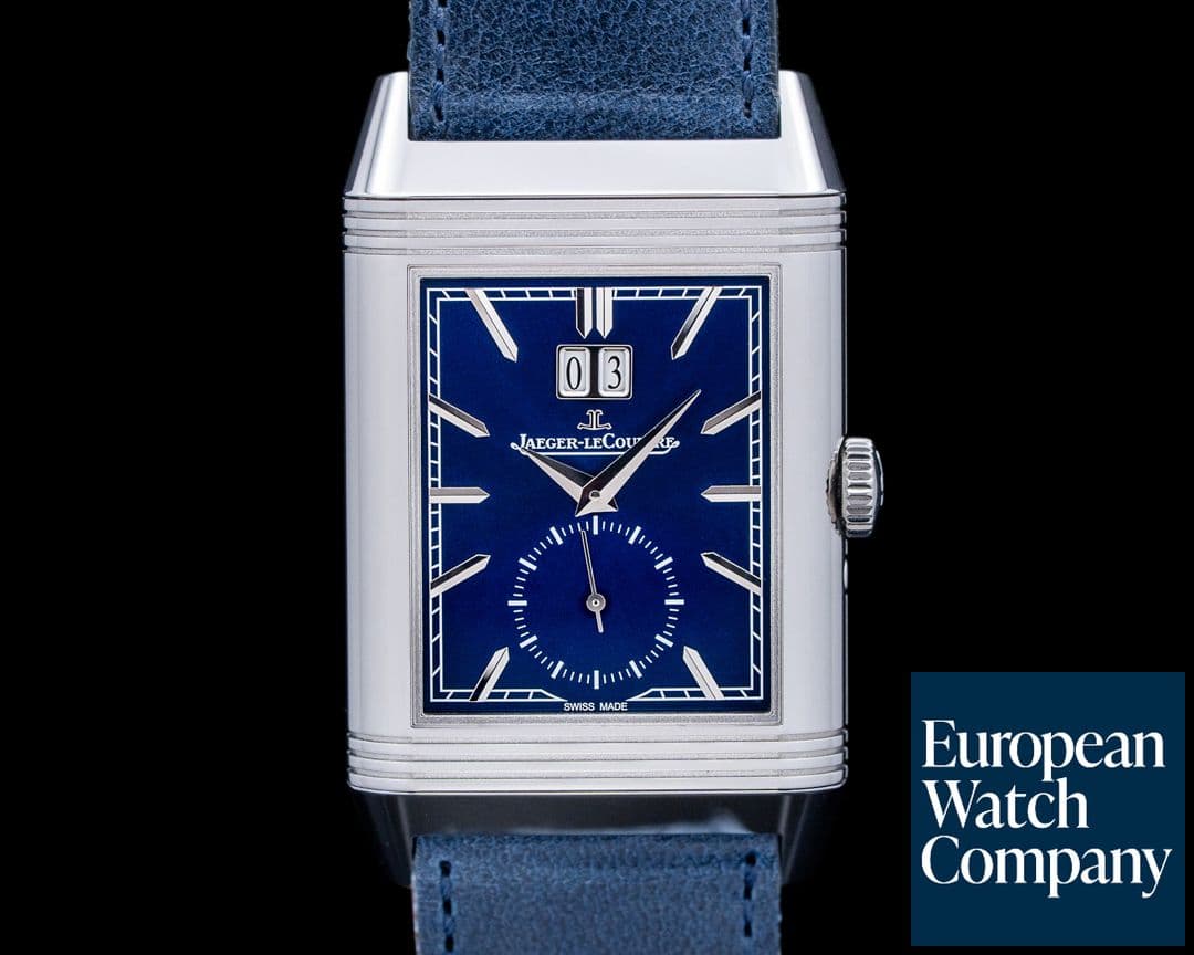 Image of Jaeger-LeCoultre Q714845J Reverso Tribute Geographic SS Blue Dial 2025