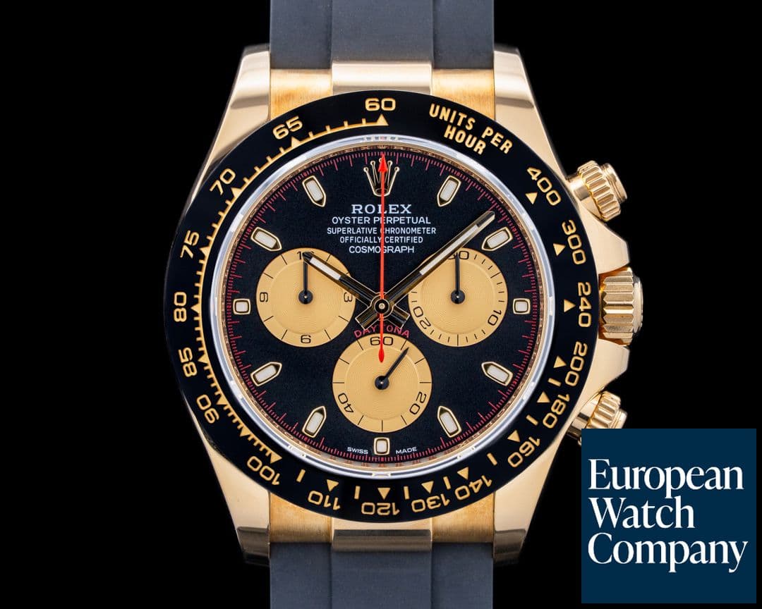 Image of Rolex 116518LN Daytona "Paul Newman" 18K Yellow Gold Black Dial