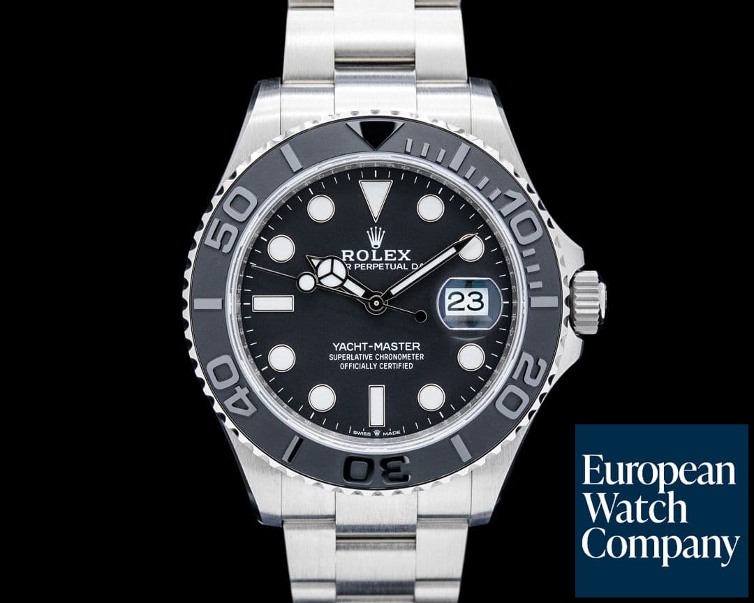Image of Rolex 226627 Yacht-Master 42 RLX Titanium Intense Black Dial 2026 UNWORN
