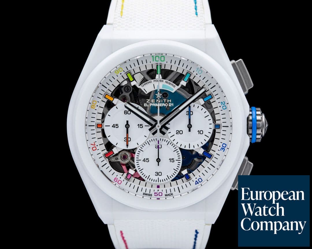 Image of Zenith Defy 21 Chroma II White Ceramic Skeleton Dial 2025 LIMITED