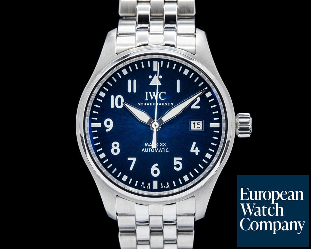 Image of IWC IW328204 Pilot Mark XX SS Blue Dial 2026