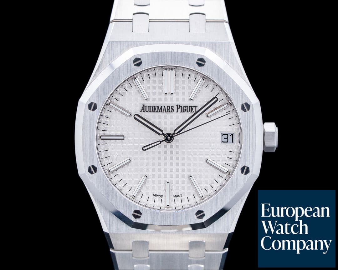 Image of Audemars Piguet 15510ST Royal Oak SS Silver Dial