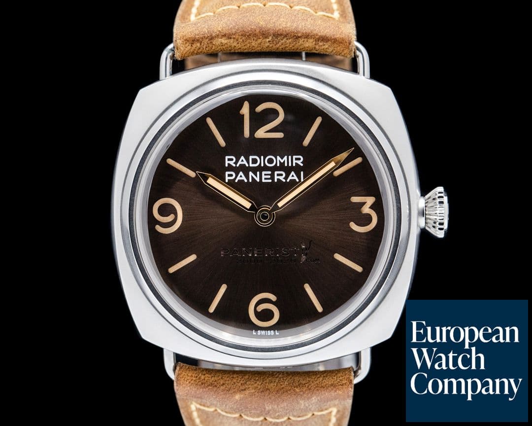 Image of Panerai PAM02020 Radiomir Venti SS Brown Dial LIMITED