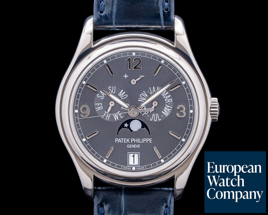 Image of Patek Philippe 5146G-010 Annual Calendar 18K White Gold Slate Gray Dial