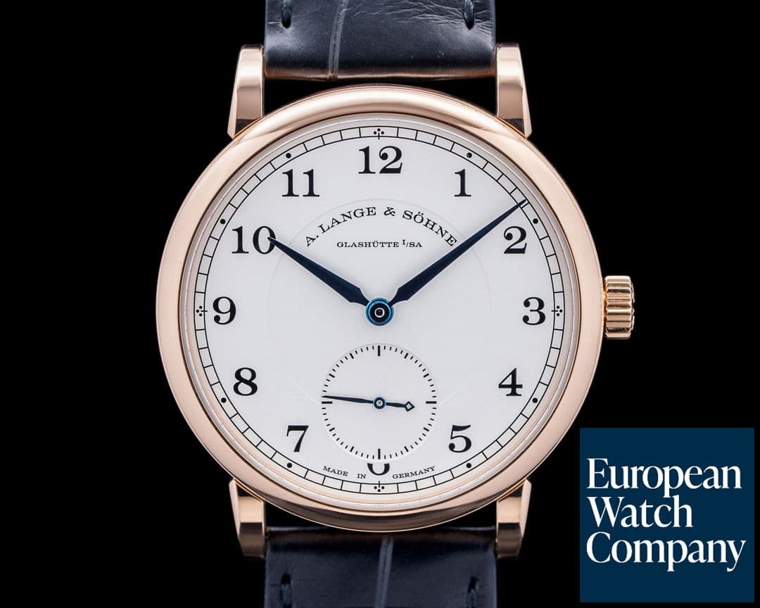 Image of A. Lange & Söhne 235.032 1815 Small Seconds 18K Rose Gold Silver Dial