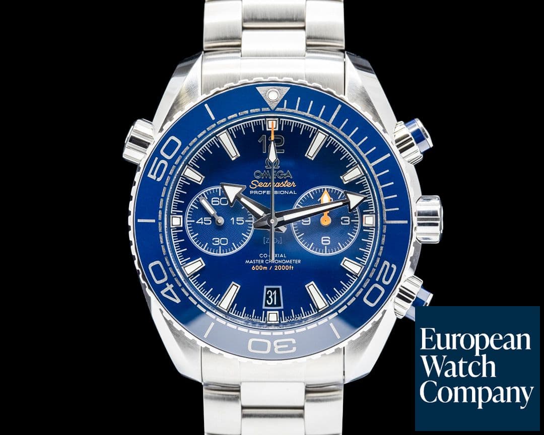 Image of Omega Seamaster Planet Ocean 600M Chronograph SS Blue Dial