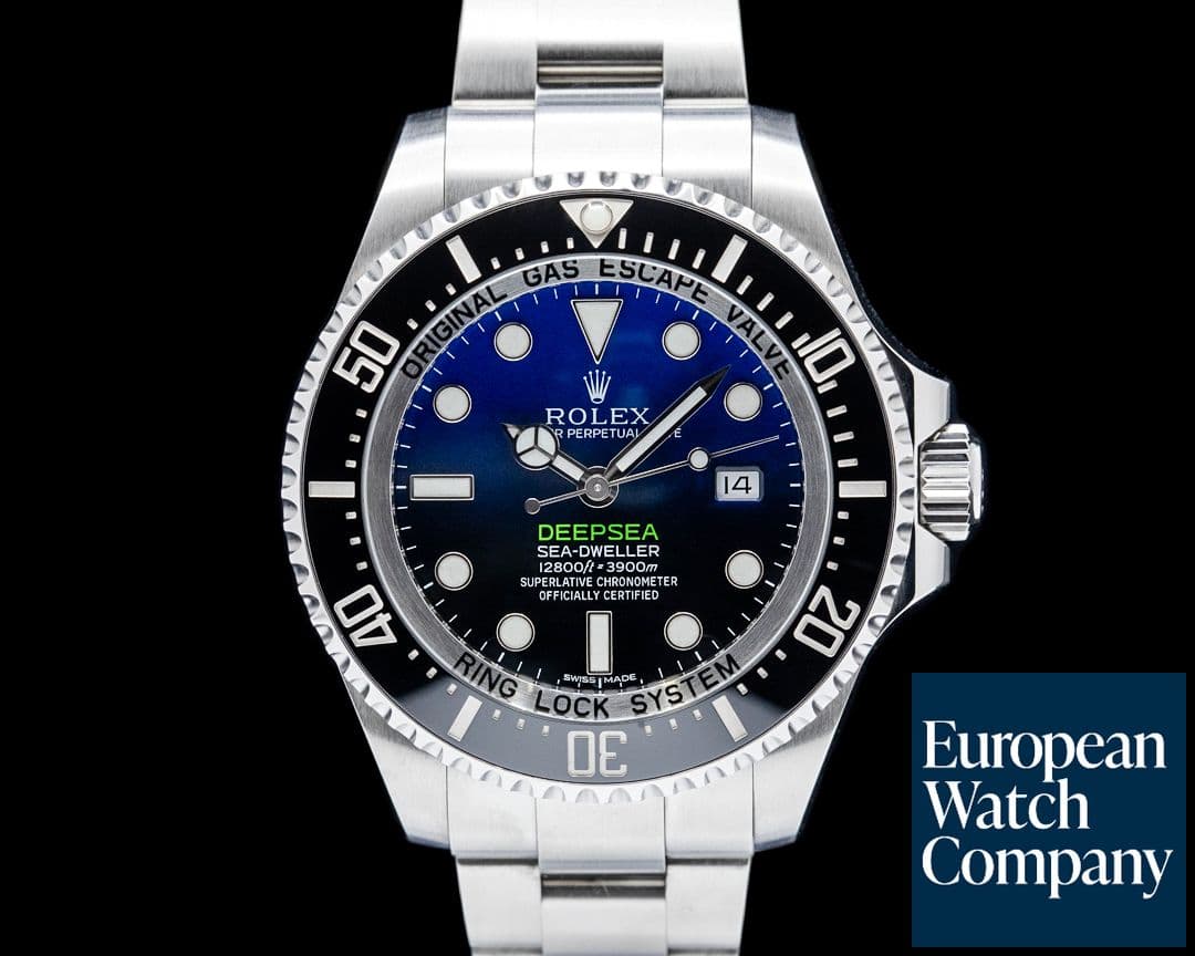 Image of Rolex 116660 Sea-Dweller Deepsea "James Cameron" SS Blue Dial