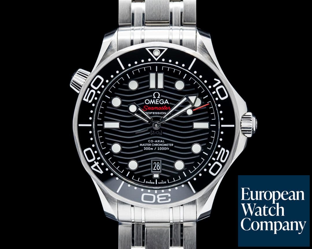 Image of Omega Seamaster Diver 300M Co-Axial Master Chronometer SS Black Dial