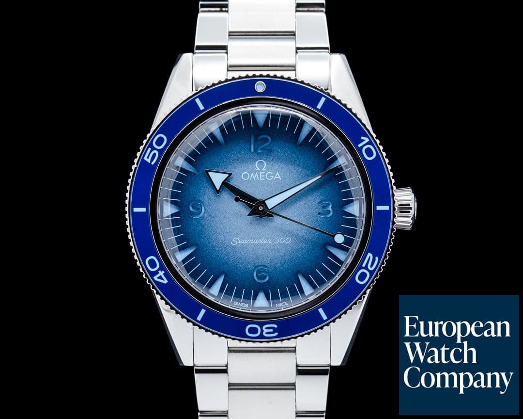 Image of Omega Seamaster 300 Summer Blue SS Blue Dial