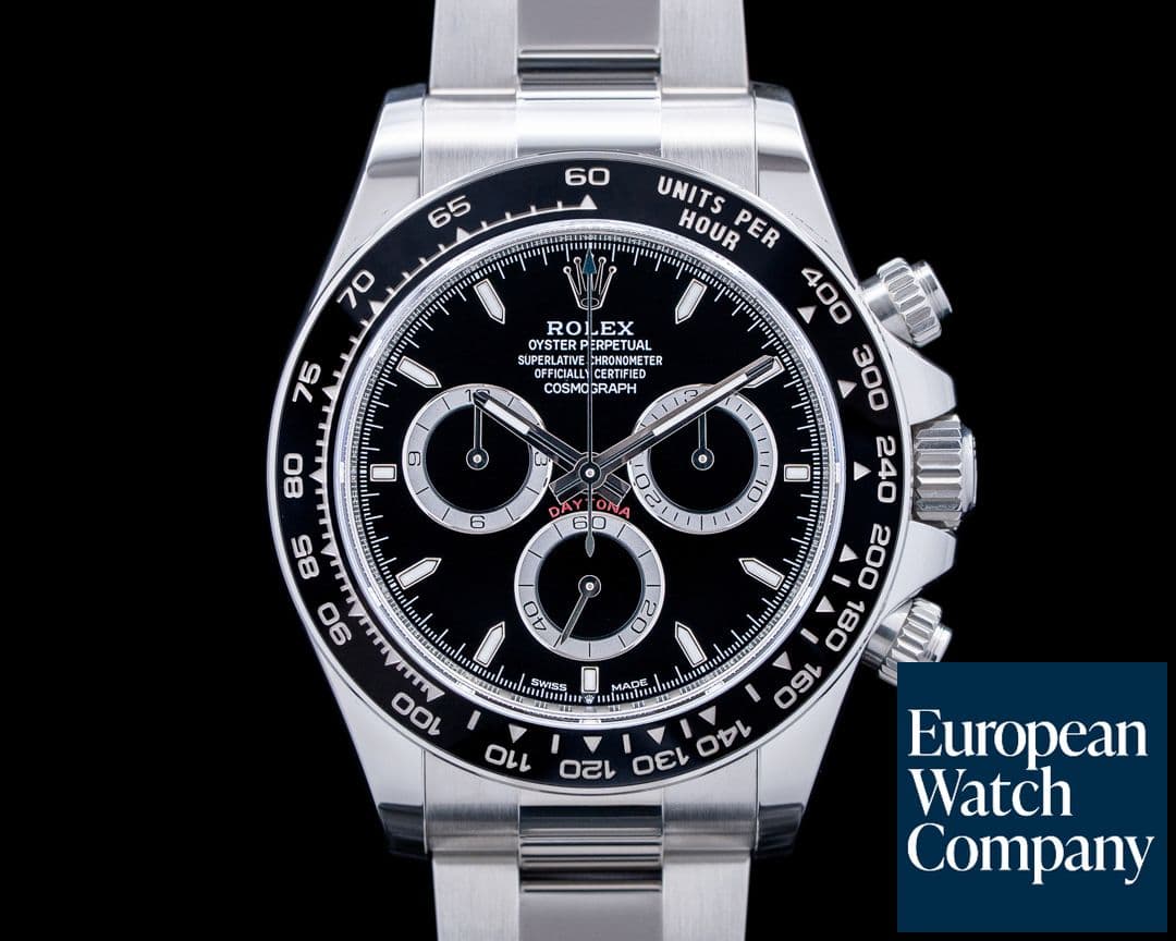 Image of Rolex 126500LN Daytona SS Black Dial