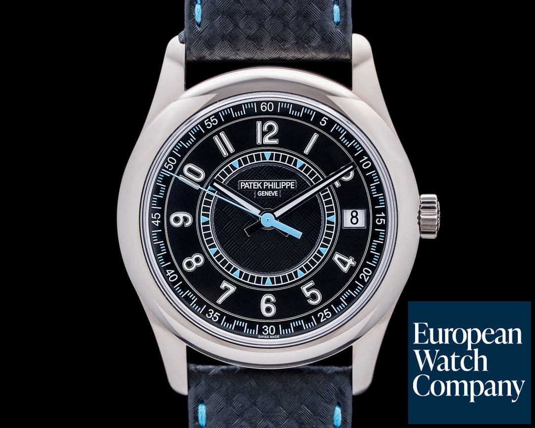 Image of Patek Philippe 6007G Calatrava 18K White Gold Black Dial 2026