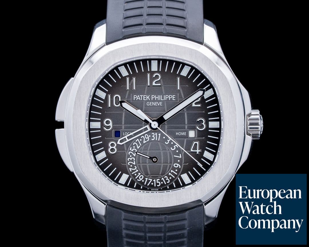 Image of Patek Philippe 5164A Aquanaut Travel Time SS Black Dial