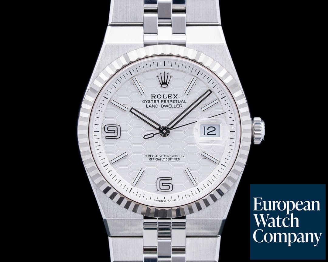 Image of Rolex 127334 Land-Dweller 40MM SS White Dial 2026