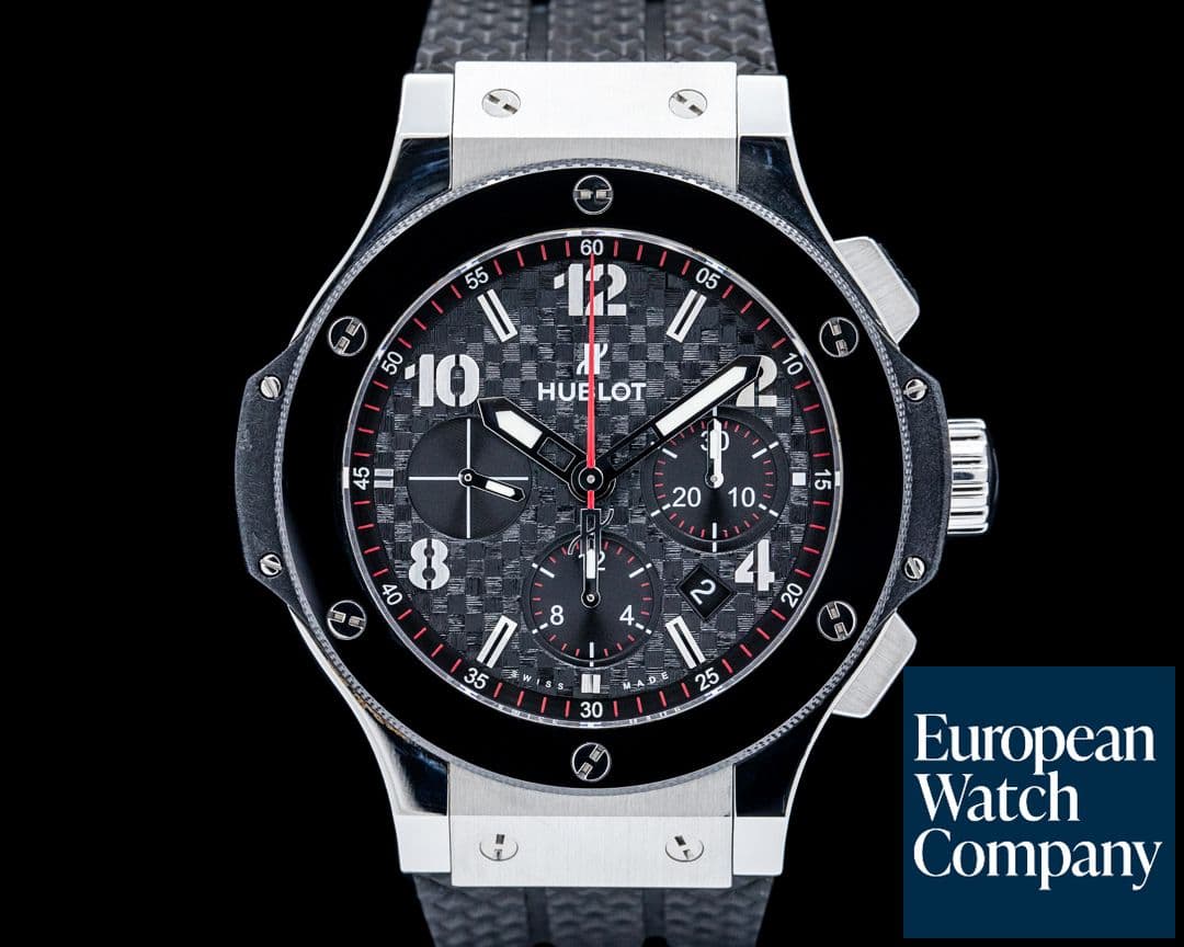 Image of Hublot Big Bang Original Chronograph Ceramic Black Dial