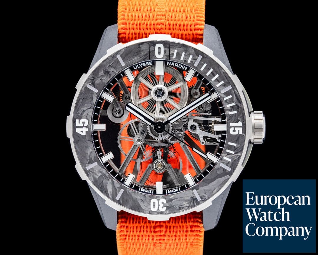 Image of Ulysse Nardin 2743-170-2A Diver AIR Titanium Skeleton Dial