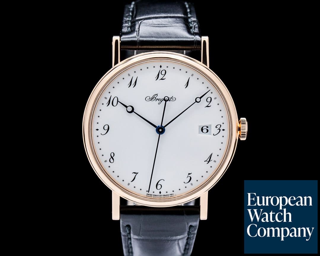 Image of Breguet 5177BR Classique Automatic 18K Rose Gold White Enamel Dial