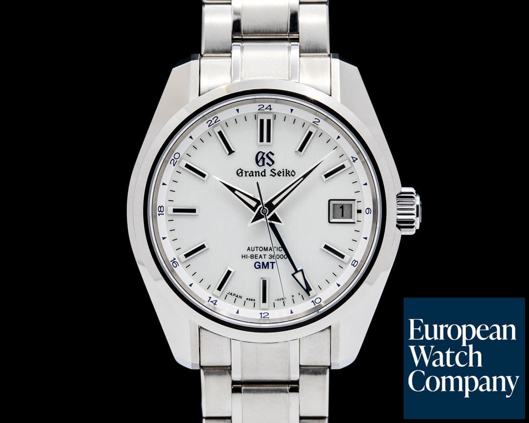Image of Grand Seiko Hi-Beat 36000 GMT 44GS 55th Anniversary Titanium White Dial LIMITED 2026