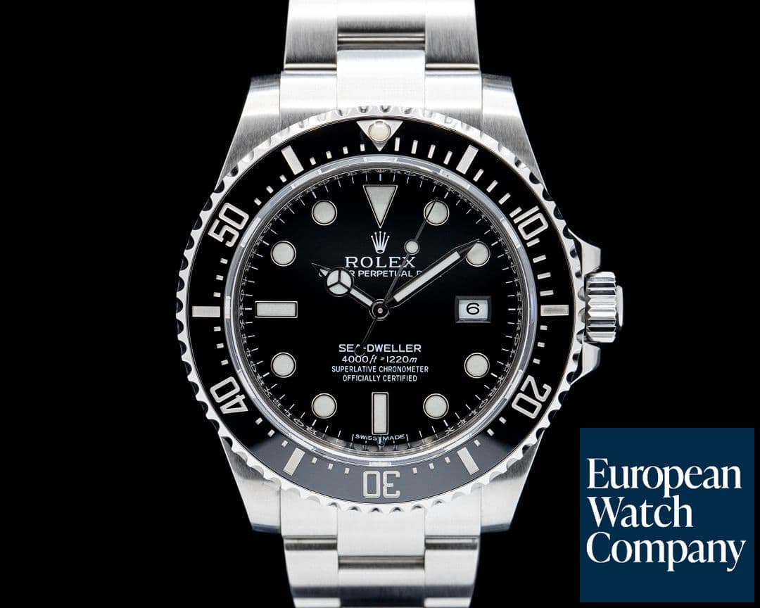 Image of Rolex 116600 Sea-Dweller SS Black Dial