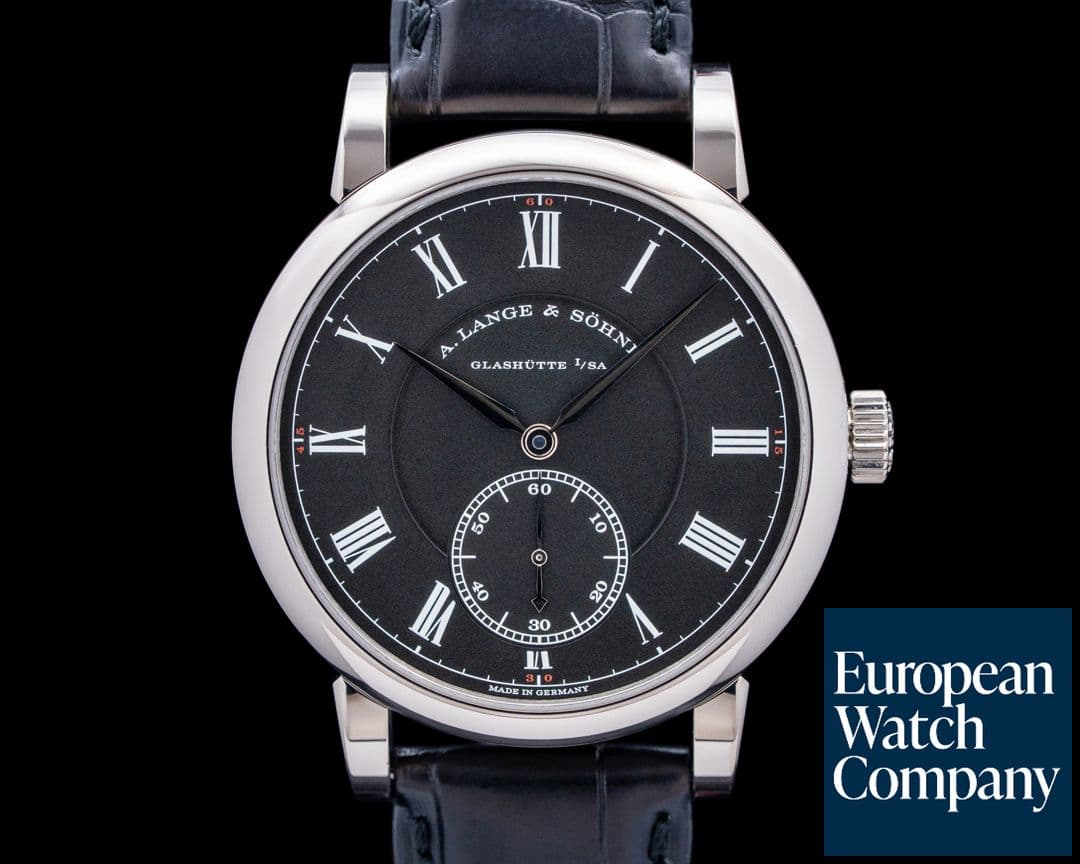 Image of A. Lange & Söhne 260.028 Richard Lange Pour Le Merite 18K White Gold Black Dial LIMITED