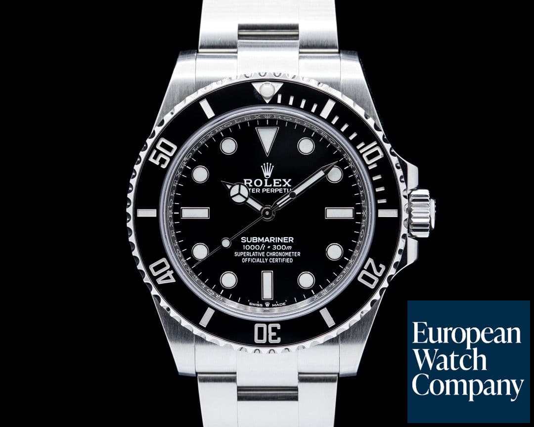 Image of Rolex 124060 Submariner No Date 41MM SS Black Dial