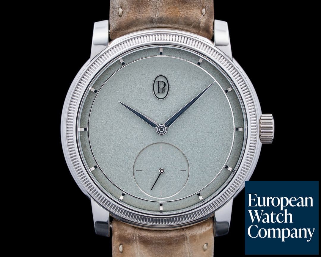 Image of Parmigiani PFC940 Toric Petite Seconde Platinum Gray Celadon Dial