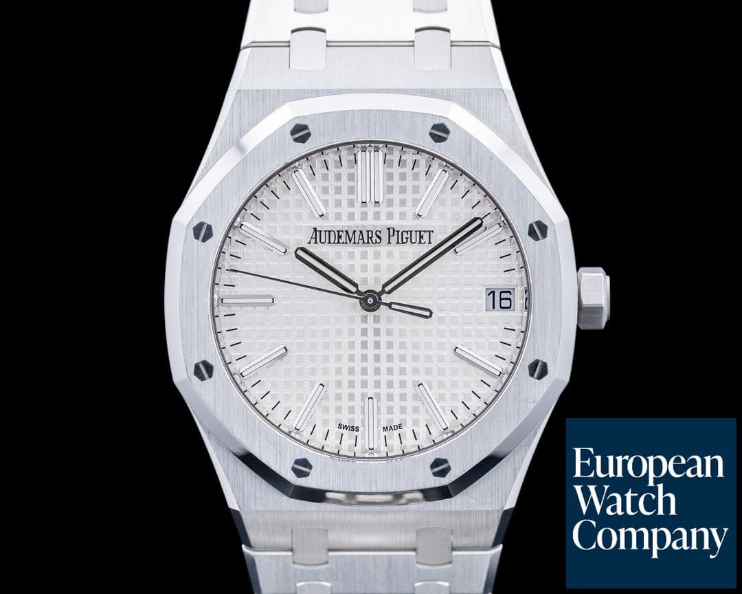 Image of Audemars Piguet 15510ST Royal Oak SS Silver Dial