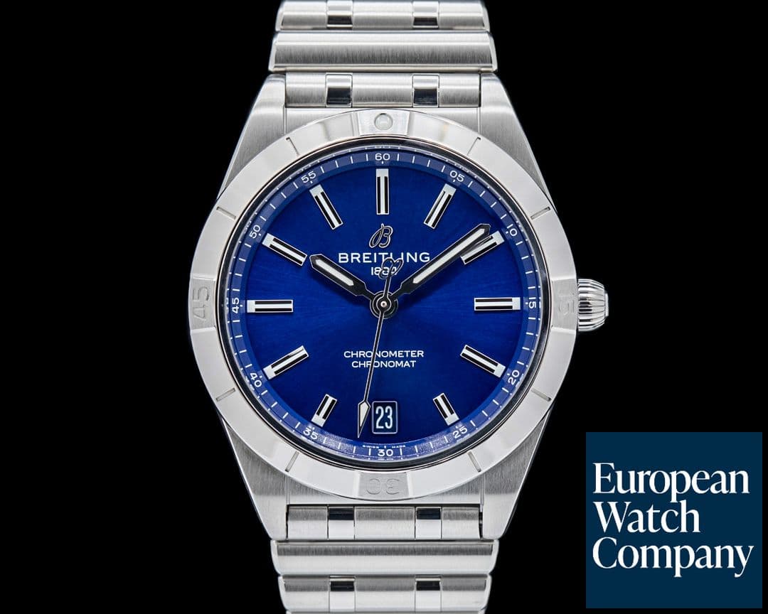 Image of Breitling A10380 Chronomat 36 Automatic SS Blue Dial