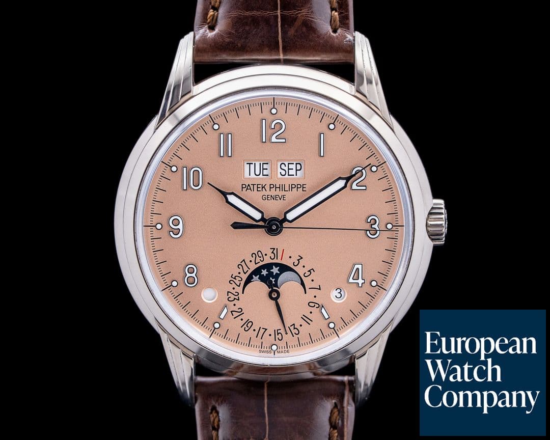 Image of Patek Philippe 5320G Grand Complications Perpetual Calendar 18K WG Salmon Dial